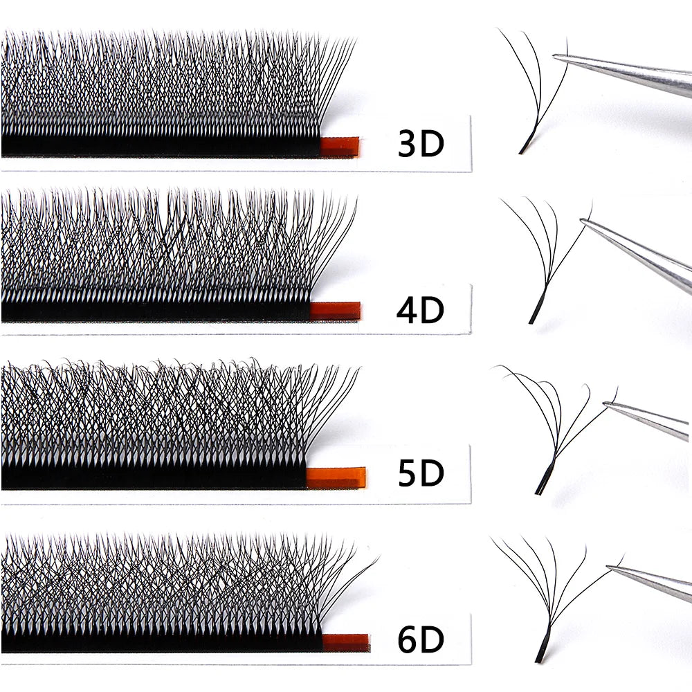Befer Cilios YY/3D/4D/5D/6D W Shaped Fake Eyelashes Extension Technologic Fiber High Quality Soft Natural Professional Wholesale