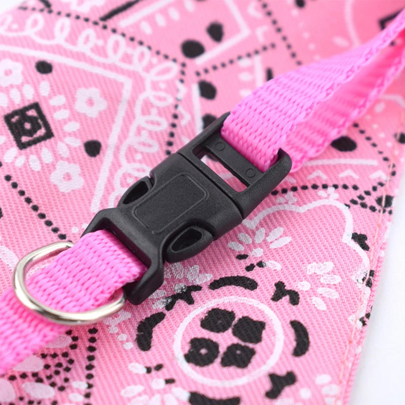 Adjustable Pet Puppy Cat Scarf For Cat Small Medium Large Dogs Bandana Collar Birthday Party Dress Up Pet Accessories