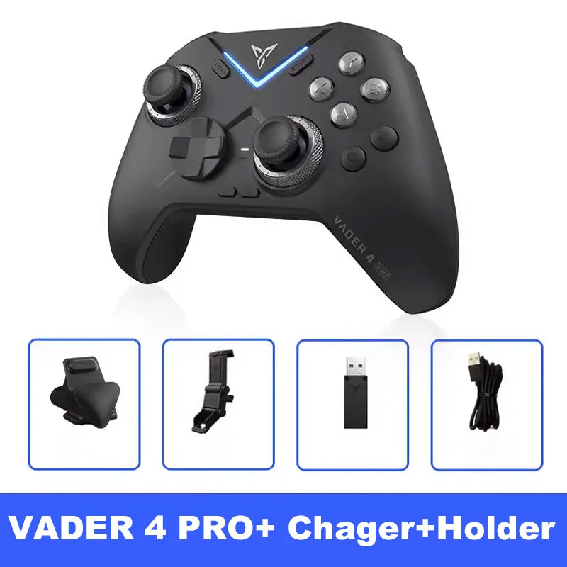 Flydigi Vader 4 Pro Controller Vibrate Trigger Switch 1000Hz Wireless Game Handle Support PC/Switch/Mobile/TV