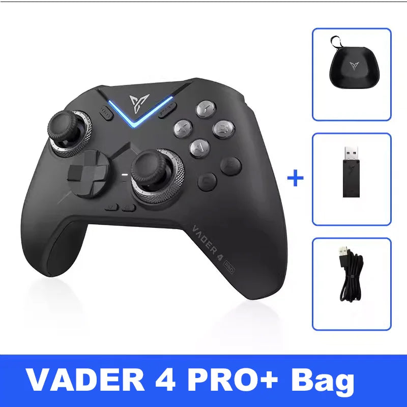 Flydigi Vader 4 Pro Controller Vibrate Trigger Switch 1000Hz Wireless Game Handle Support PC/Switch/Mobile/TV