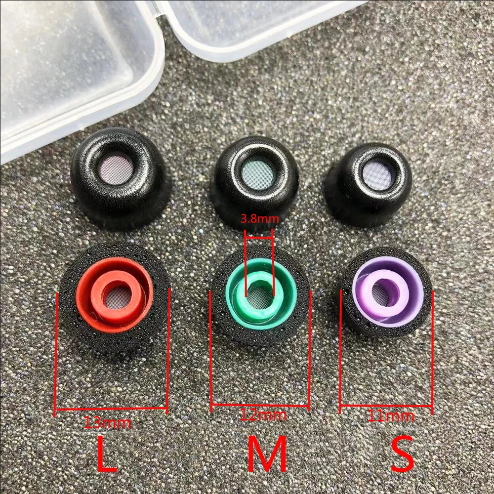 Memory Foam Eartips For Sony WF-1000XM4 & WF-1000XM5 Earphone Cushion Ear Caps Tips Earpads Replacement