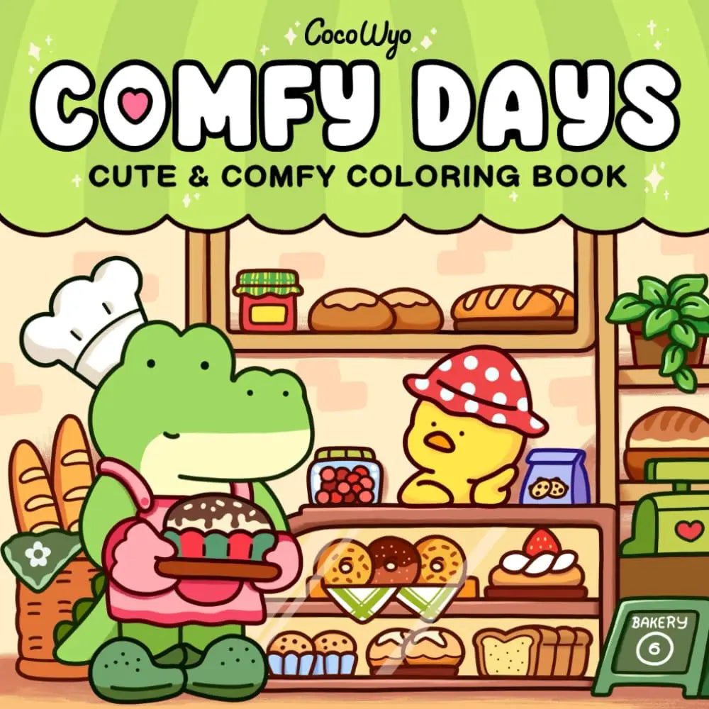 Halloween Coloring Book COZY FRIENDS Coloring Book For Adults And Teens Featuring Adorable Creepy Creatures for Halloween Gifts