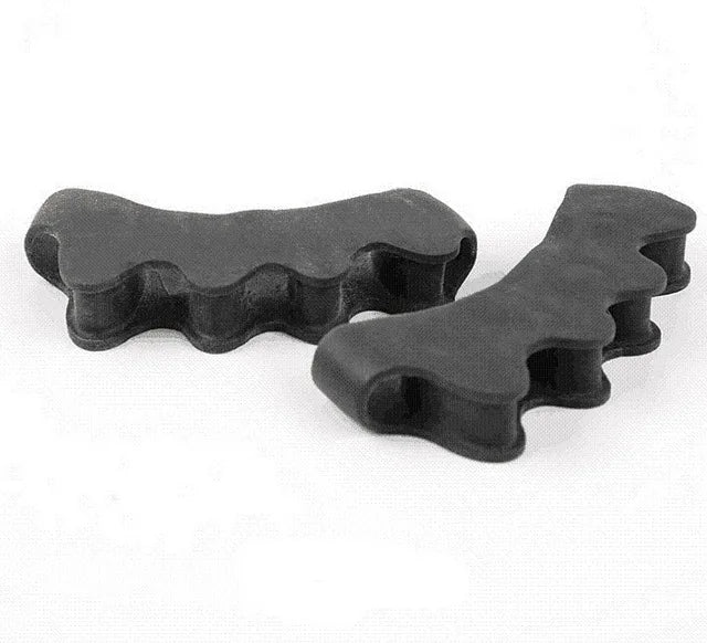 2Pcs=1Pair New Protective Toes Separator  Suitable Bunion Corrector  Material Soft Gel Straightener Spacers Stretchers Care Tool