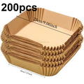 20cm Air Fryer Paper Liner Pastry Accessories Airfryer Cooking Baking Paper Tool Aerogrill Parchment Oven Disposable Dishes