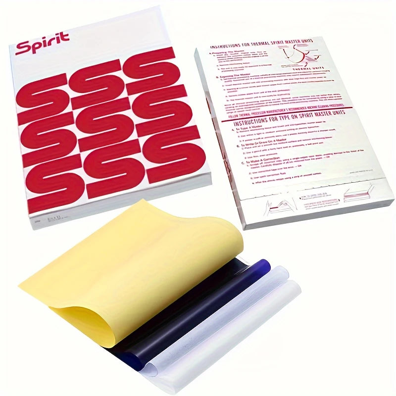 JC TATTOO A4 Size Tattoo Transfer Paper Tattoo Stencil Paper Copy Paper Thermal Paper for Tattoo Transfer Machine Accessorie